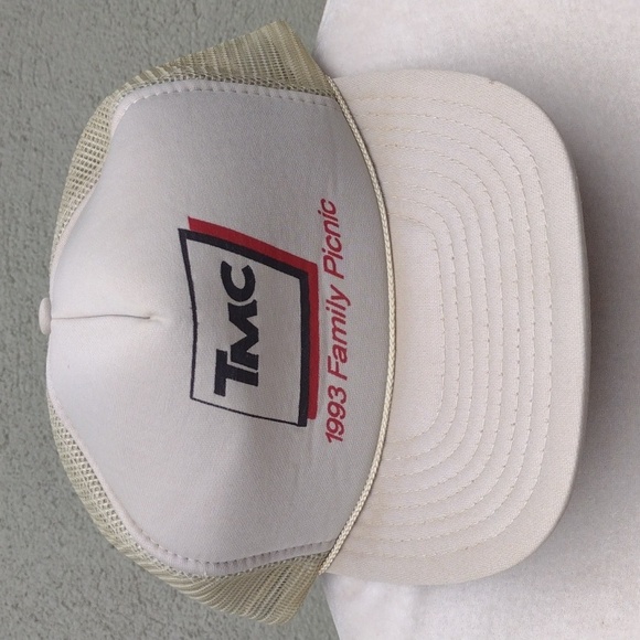 OTTO Other - 1993 Otto Snap Cap TMC Family Picnic Fiam Front Trucker Hat